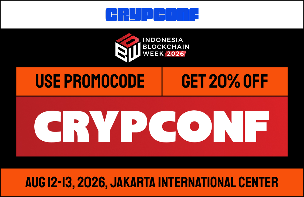 Indonesia Blockchain Week Promo Code CRYPCONF 20% Discount