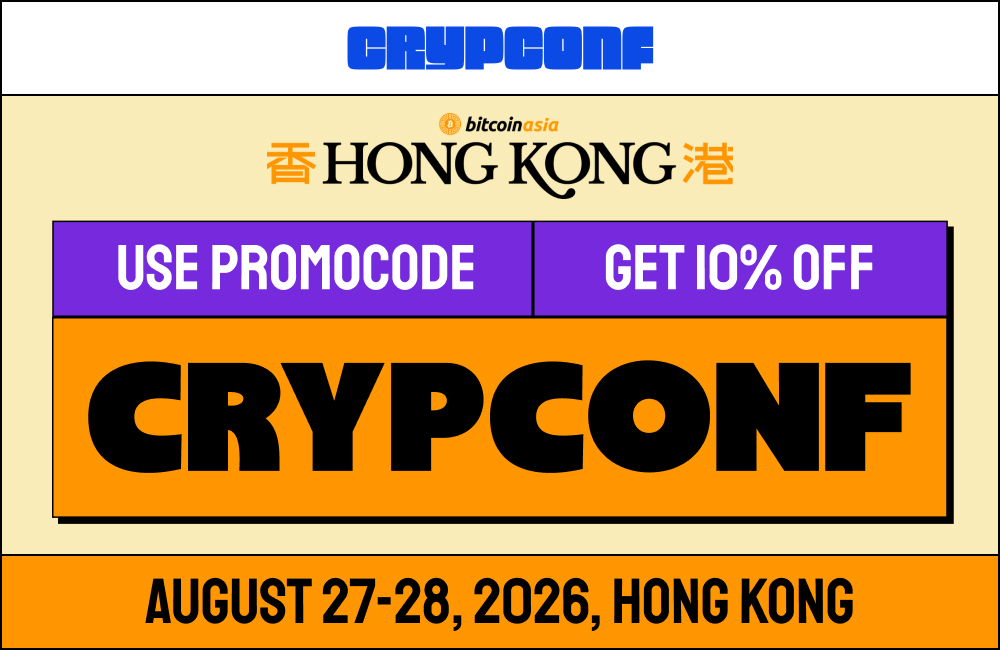 Bitcoin Asia Promo Code: CRYPCONF [10% Discount]